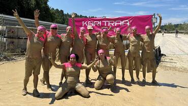 Teilnahme am Muddy Angel Run in Zürich