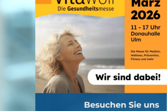 Wir sind auf der Vitawell Ulm