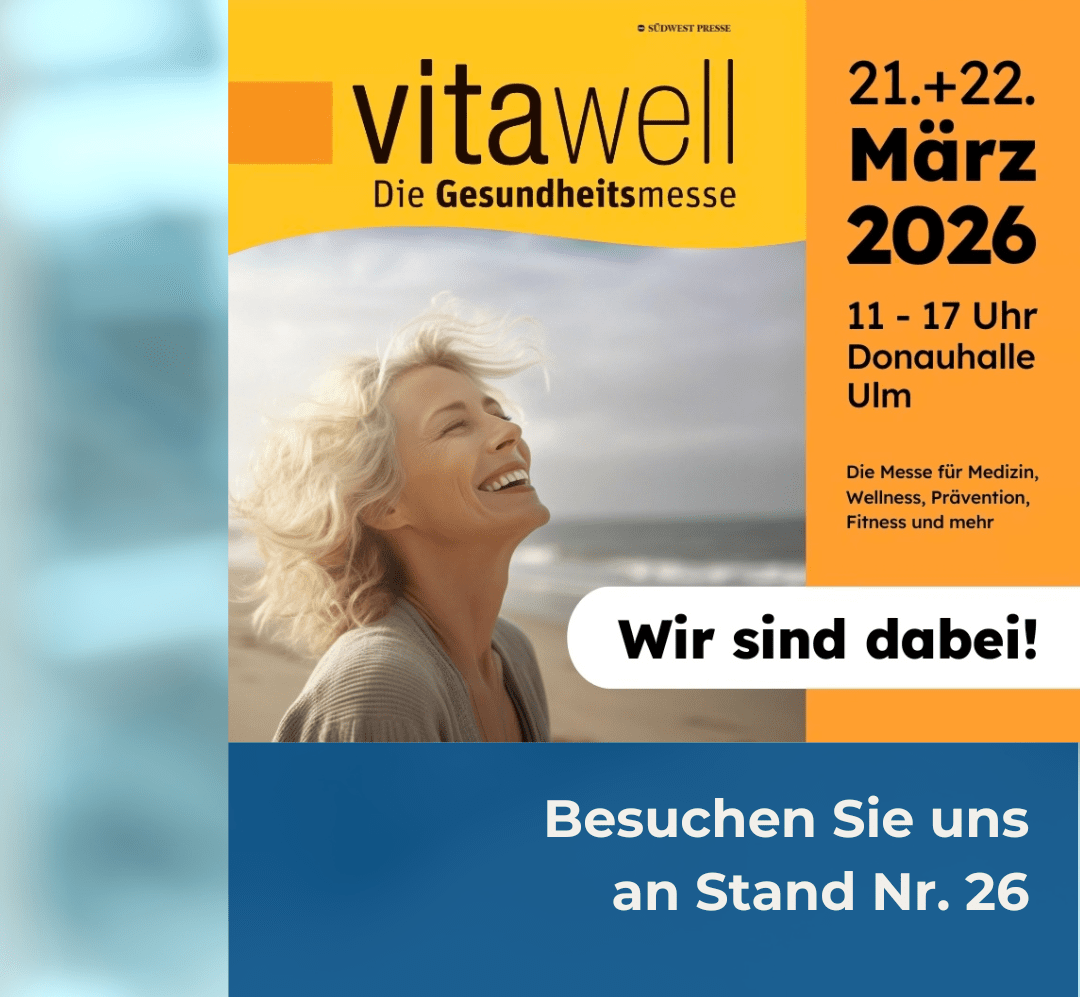 Wir sind auf der Vitawell Ulm
