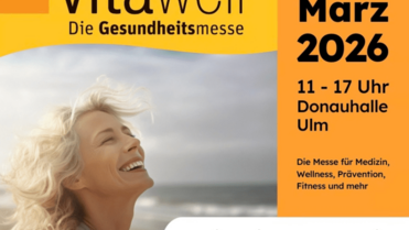 Wir sind auf der vitawell in Ulm!