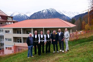 Richtfest des Erweiterungsbaus